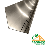 grille anti rongeur de ventilation - alu brut 10/10 ème - 3,00 ml x 40/96/100